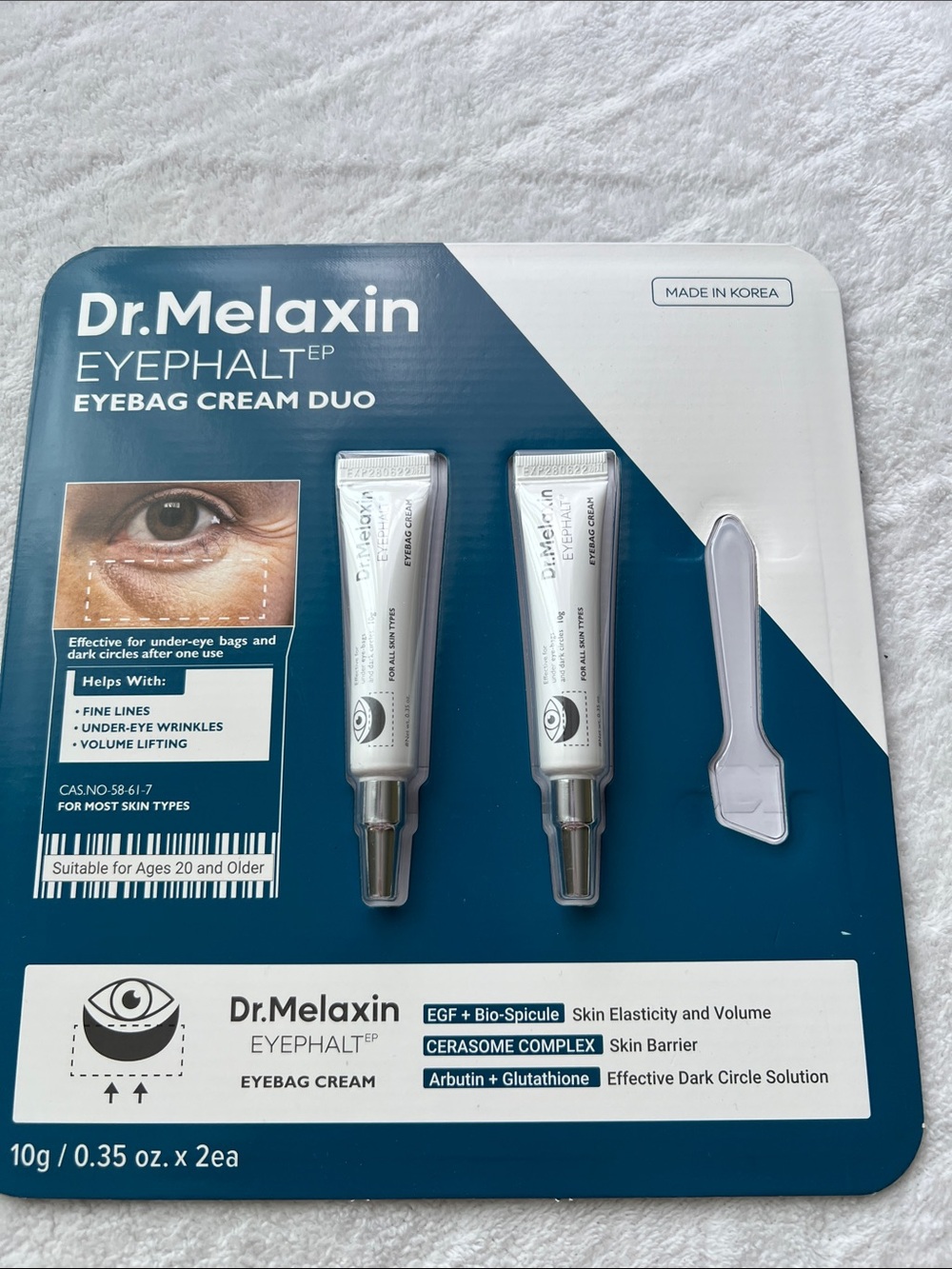 Dr. Melaxin Eyephalt Eyebag Cream Duo